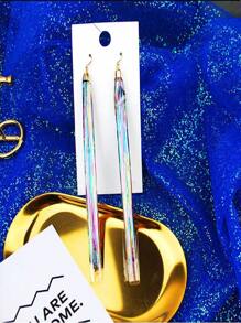 Tassel Drop Earrings - Multicolor - View 2