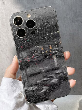 mobiltelefonfodral med regntryck