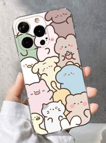 Ốp điện thoại in hình động vật hoạt hình - Nhiều màu - Xem 1