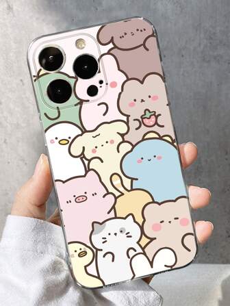 Cartoon Animal Pattern Phone Case
