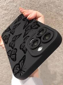 蝴蝶图案手机壳适用于 Apple 15/15Pro 适用于 11、Galaxy A14、 13 防水防震防摔防刮