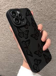 蝴蝶图案手机壳适用于 Apple 15/15Pro 适用于 11、Galaxy A14、 13 防水防震防摔防刮