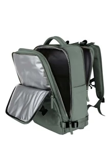 旅行背包 工作包，手提行李，防水商务大背包 周末包，超薄笔记本电脑背包带 USB 充电端口，大学包 电脑包礼物适合 15.6 英寸笔记本电脑 户外礼物 情人节 父亲节礼物 爸爸 学校包 新生 书籍 返校 多功能宿舍 大学 节日 笔记本电脑包 运动生活 夏季 夏季包 春假 度假包 旅行包 徒步旅行包 周末包 背包 旅行必备品 大包 - 軍綠色 - 查看 6