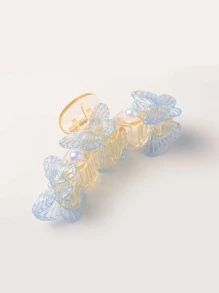 ROMWE Pinza Para Cabello Con Decoración De Mariposas - Multicolor - Ver 4