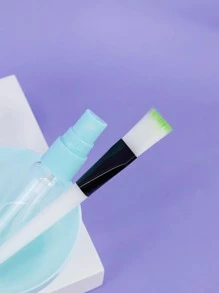 Set tazones para mezclar hojas faciales, 9 piezas Kit de herramientas de mezcla de hojas faciales DIY con tazón de hojas faciales Palo Espátula Cepillo de silicona Botella de aerosol Puff Botella de remojo Medidores - Multicolor - Ver 7