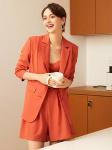 BizChic 西裝領翻蓋細節西裝外套