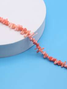 1strand Stone Design DIY Jewelry Accessory - Pink - View 2