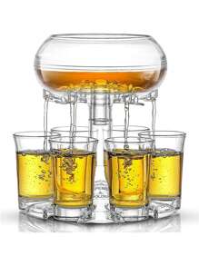 7 piezas Vertedor de vino transparente - transparente - Ver 1