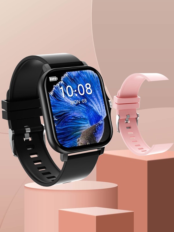 Heart Rate Monitor Smart Watch With Watchband SHEIN USA