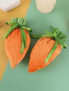 1入組胡蘿蔔設計禮品袋