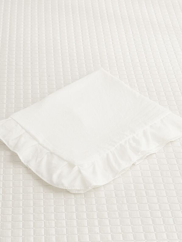 1pc Ruffle Decor Body Pillowcase Without Filler SHEIN USA