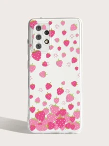 Funda de teléfono con estampado de fresa, versión internacional, no la versión nacional - Multicolor - Ver 3