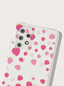 Funda de teléfono con estampado de fresa, versión internacional, no la versión nacional - Multicolor - Ver 4