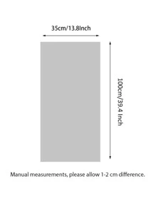 1pc Plain Sport Towel - Green - View 3