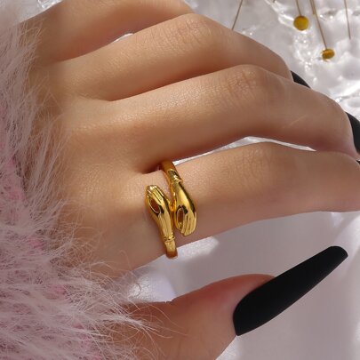 Hand Design Wrap Ring