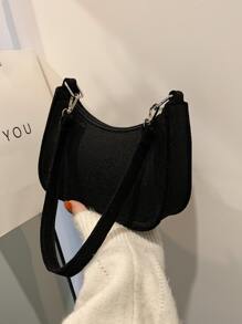 迷你流浪包 - 黑色 - 查看 4