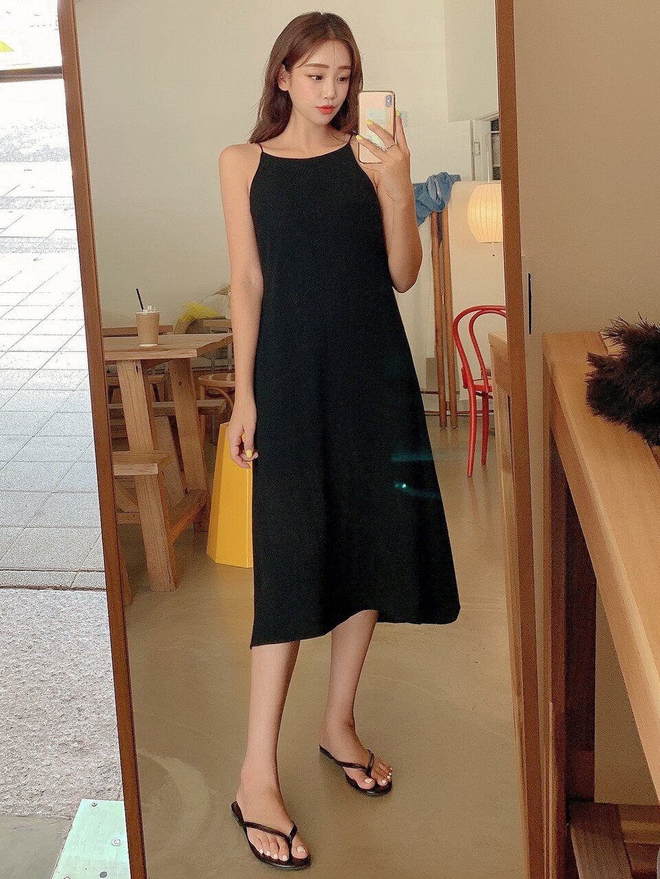 Solid Cami Dress