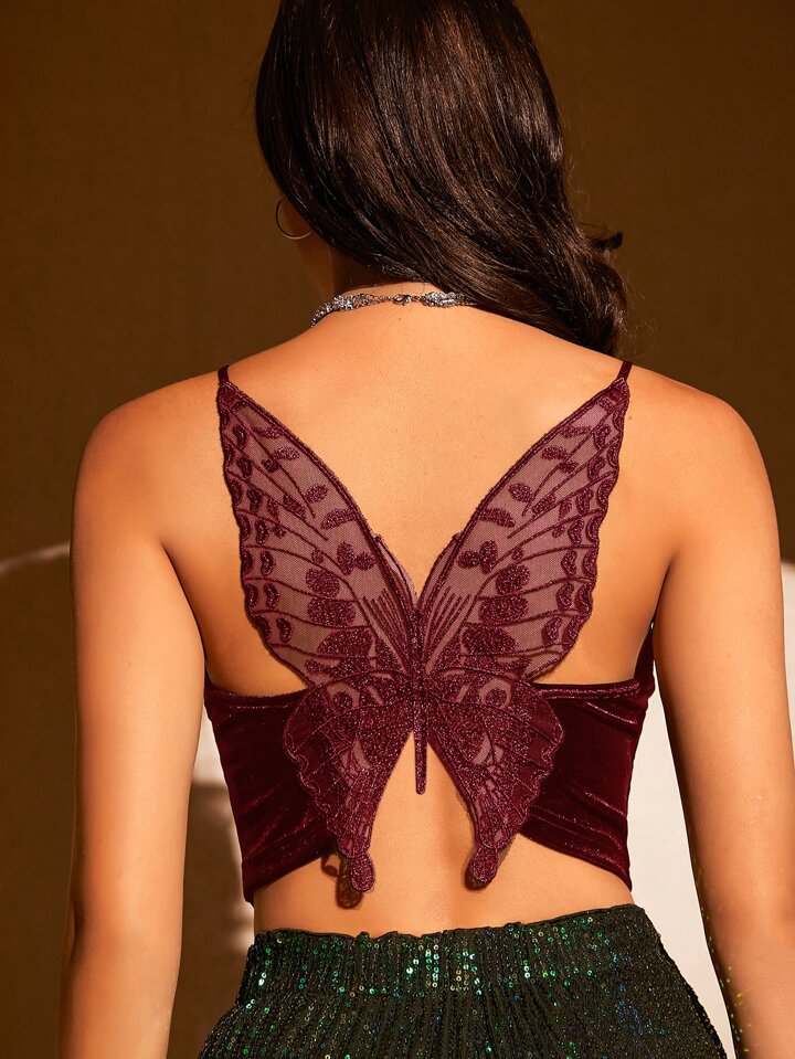 missguided butterfly bralet