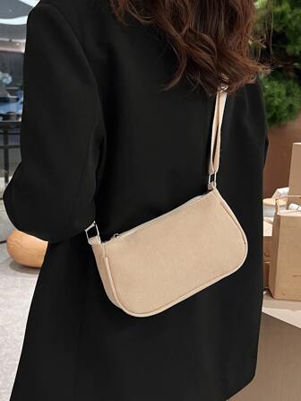 極簡風格燈芯絨方包