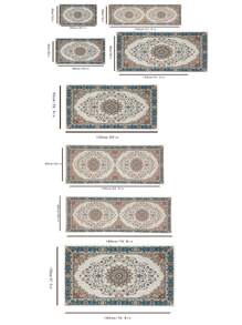 1入組幾何樣式防滑門墊 - 彩色 - 查看 6