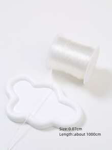 100m accesorio de joya DIY - transparente - Ver 3