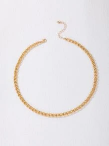 imoli 極簡風格鏈條樣式項鍊