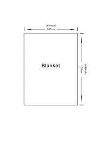 1入組絨球裝飾蓋毯 - 粉色 - 查看 2