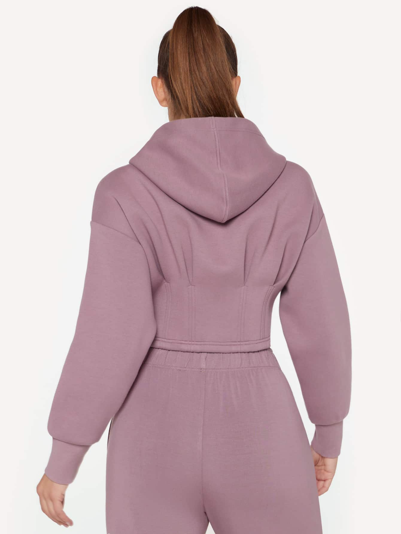 In a Cinch Cropped Hoodie