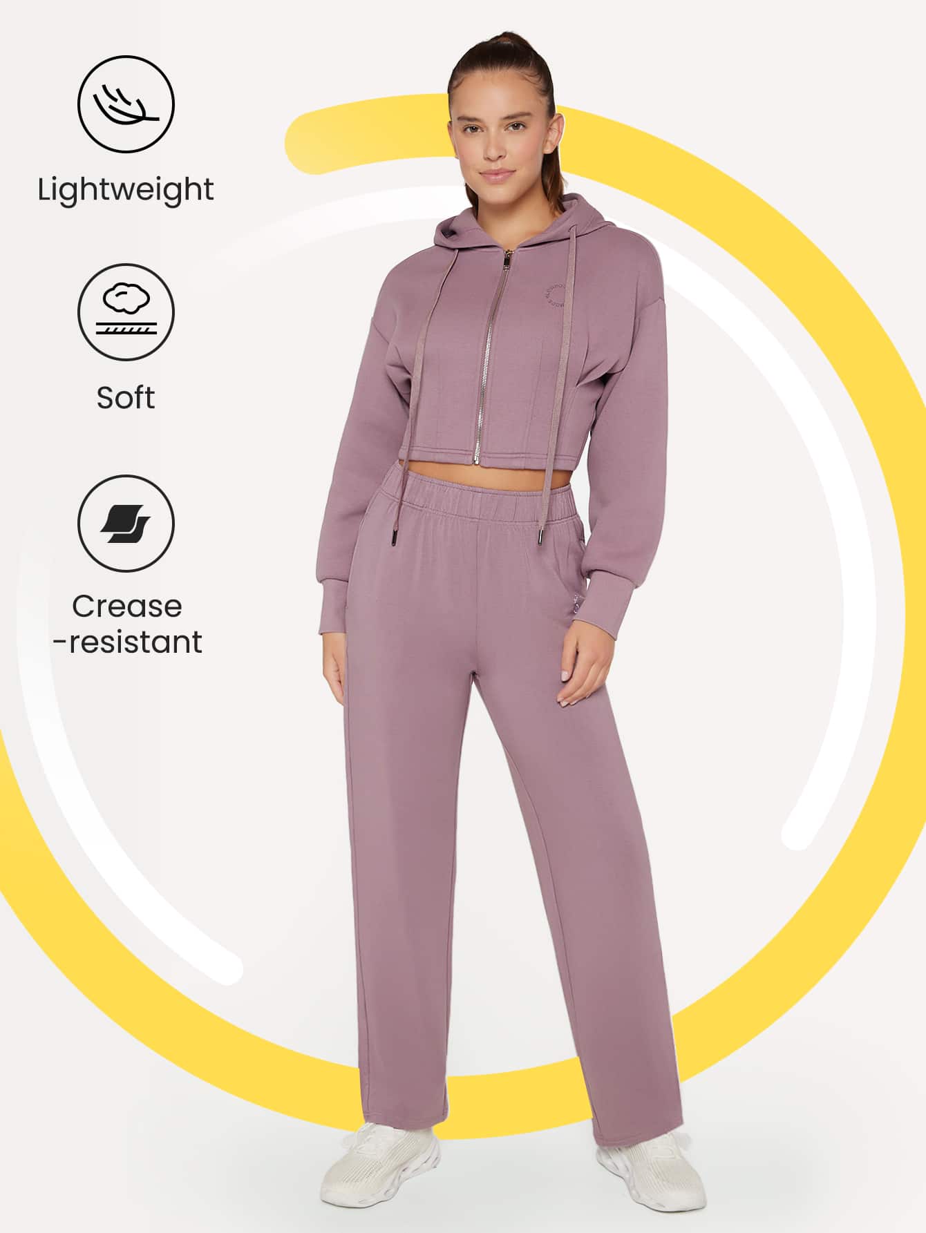 In a Cinch Cropped Hoodie