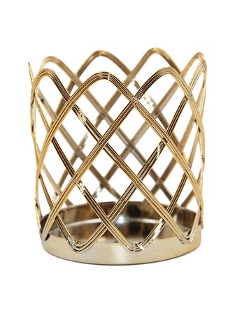 1入組鏤空鐵筆筒