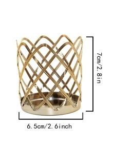 1入組鏤空鐵筆筒