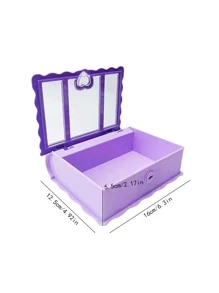 1入組素色文具收納盒