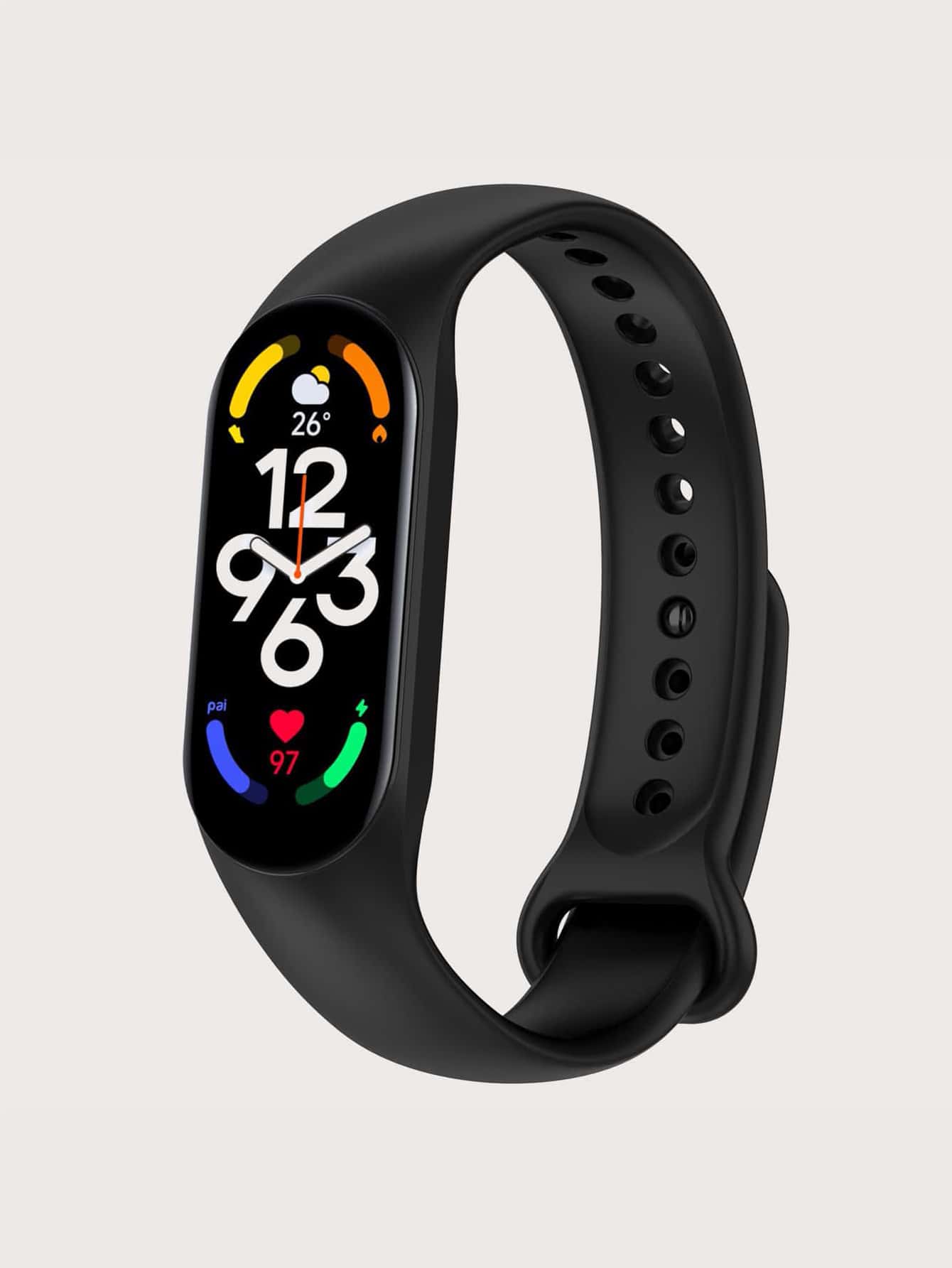 2 In 1 Watchband & Case Compatible With Xiaomi Watch - Black - View 1