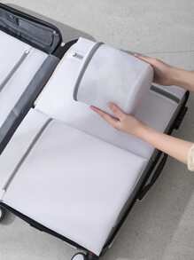 1 pieza bolsa de lavandería para ropa interior - Blanco - Ver 5