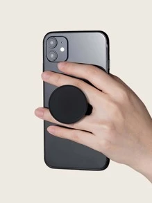 1pc Plain Stand-Out Phone Grip Compatible With IPhone, Android Phone, Gift For Birthday, Family, Friends Push-Pull Phone Grip, Phone Holder, Phone Accessories