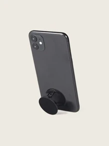 1pc Plain Stand-Out Phone Grip Compatible With IPhone, Android Phone, Gift For Birthday, Family, Friends Push-Pull Phone Grip, Phone Holder, Phone Accessories
