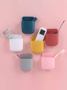 1 pieza Estante de almacenamiento montado en pared - Amarillo - Ver 5