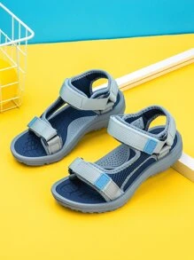 Boys' Breathable Summer Beach Sandals With Dual Colors Outsole - Multicolor - View 2