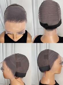 直筒13X4蕾絲正面假髮8英寸1B4顏色短假髮漸層顏色 - S1/4 - 查看 6