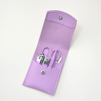 Bộ Kéo Cắt Móng Tay Cầm Tay 7 Cái, Thép Không Gỉ Cao Cấp, Dao Cắt Cạnh Cong Chắc Chắn, Siêu Sắc Nét, Tông Đơ Cắt Móng Tay Và Móng Chân, Bộ Kéo Cắt Móng Tay Kèm Dũa Móng Sắc Nét