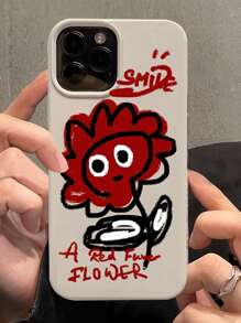 Flower Pattern Phone Case - Multicolor - View 1