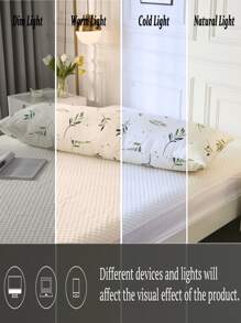 Áo gối in hình lá không có đệm lót - Nhiều màu - Xem 7