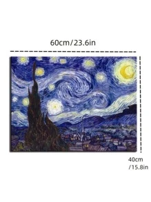 1 Vải Không Dệt Tranh Có Khung, Họa Tiết Galaxy Hiện Đại Tranh Có Khung Cho Gia Đình - Nhiều màu - Xem 2