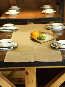 Á hậu bàn rắn 1 cái - màu nâu - Xem 3