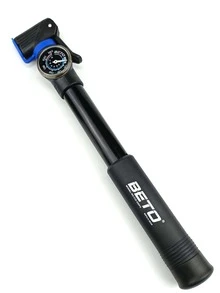 1set Letter Graphic Bicycle Pump - Black - View 4