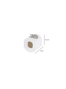 1pc Wall Mounted Electric Toothbrush Holder - White - View 2