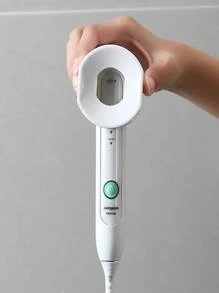 1pc Wall Mounted Electric Toothbrush Holder - White - View 3
