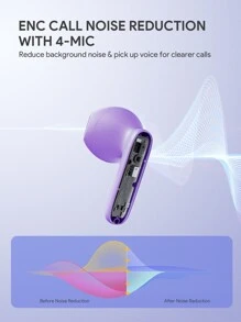 JMMO Fones de Ouvido Sem Fio Headphones Headset para Jogos com Modo de Jogo com Latência Ultra Baixa e Alto-Falantes Dinâmicos de 13 mm para Mulheres, Crianças e Homens, Fone de Ouvido Presente de Natal, Itens Essenciais para o Outono e Inverno
