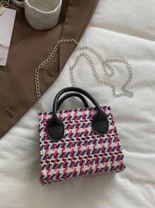 Của phụ nữ Mini Giải trí Bowknot Túi xách tay Với dây chuyền Dây đeo , Vai & Túi đeo chéo - Nhiều màu - Xem 7