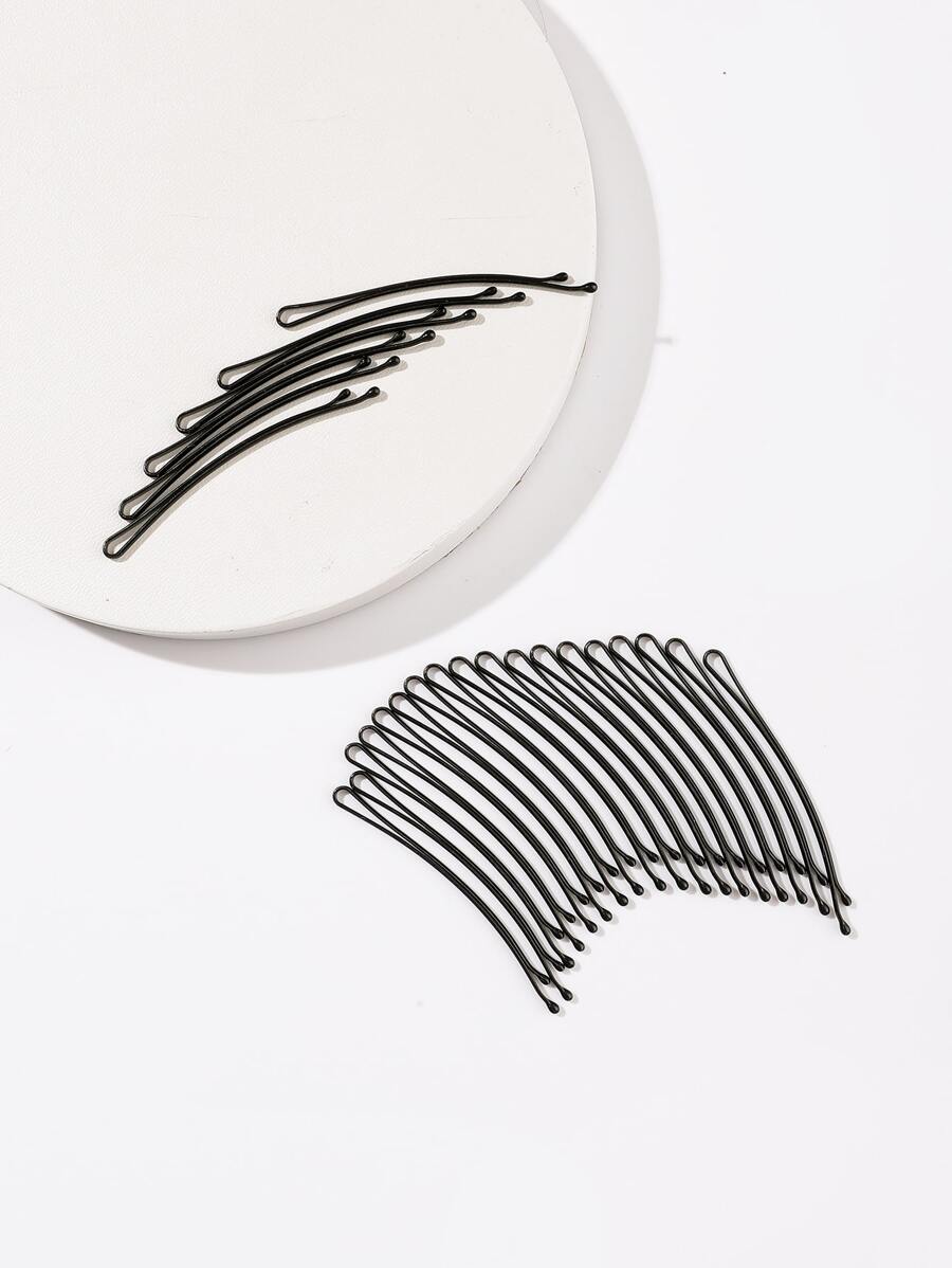 24入組素色邊夾 - 彩色 - 查看 1